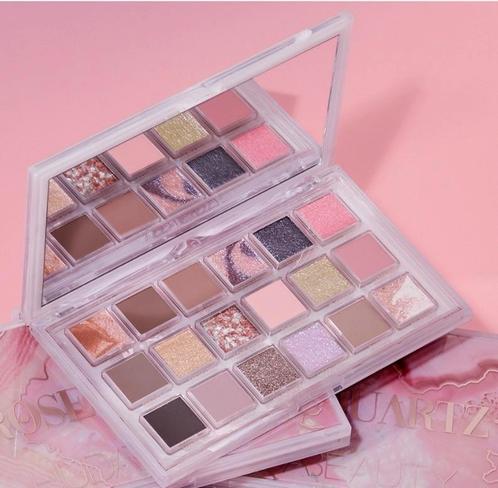 Huda Beauty Rose Quartz Palette Nieuw, Sieraden, Tassen en Uiterlijk, Uiterlijk | Cosmetica en Make-up, Nieuw, Make-up, Ogen, Overige kleuren