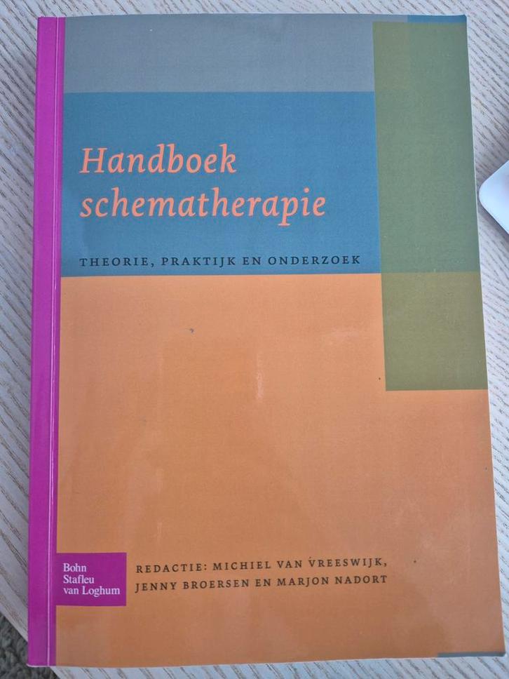 Handboek schematherapie, Boeken, Psychologie, Zo goed als nieuw, Ontwikkelingspsychologie, Ophalen of Verzenden