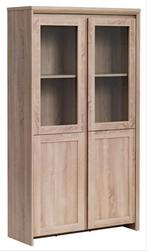 Buffetkast Haslund van Jysk, Glas, 100 tot 150 cm, Zo goed als nieuw, Modern