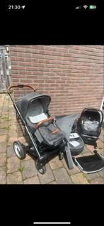 Mutsy i2 Dark Grey Complete Set - Kinderwagen, Kinderen en Baby's, Kinderwagens en Combinaties, Ophalen, Gebruikt, Combiwagen