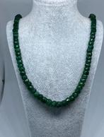 Ketting met Natuurlijke Smaragden 4-7 mm (45 cm), Ophalen, I, 5646JA, Met edelsteen