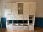 IKEA Kallax kast (182 x 182 cm), Huis en Inrichting, Ophalen, Overige materialen, Gebruikt, Met deur(en)