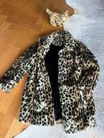 Dames jas met tijger print. S, Ophalen of Verzenden, Gedragen, Maat 36 (S), Bruin