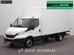 Iveco Daily 35C16 Laadklep Dubbellucht 160PK Bakwagen Airco, Auto's, Stof, Gebruikt, Euro 6, Wit