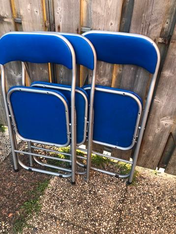 Te koop: 3x professionele klapstoelen beschikbaar voor biedingen