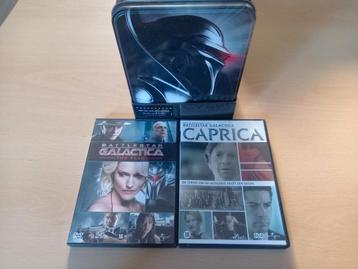 Battlestar Galactica Boxset + Caprica & The Plan beschikbaar voor biedingen