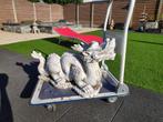 Chinese draak klein TUINBEELD, Tuin en Terras, Ophalen, Beton, Dierenbeeld