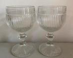2 stevige wijnglazen, Verzamelen, Glas en Borrelglaasjes, Ophalen of Verzenden, Zo goed als nieuw, Overige typen