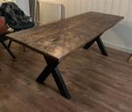 Boomstam tafel, Huis en Inrichting, Ophalen, 50 tot 100 cm, Zo goed als nieuw, Vijf personen of meer