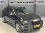 BMW X1 sDrive18i (136 pk) M-Sport automaat - panorama / schu, Auto's, Leder en Stof, Zwart, Lichtsensor, Bedrijf
