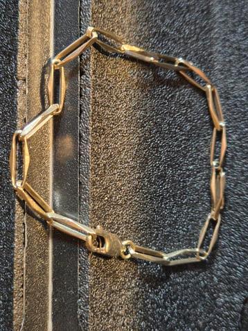 Gouden Vintage Closed Forever Armband 14 Krt beschikbaar voor biedingen