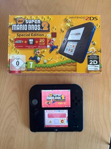 Nintendo 2DS + Super Mario Bros 2 - Special Edition beschikbaar voor biedingen