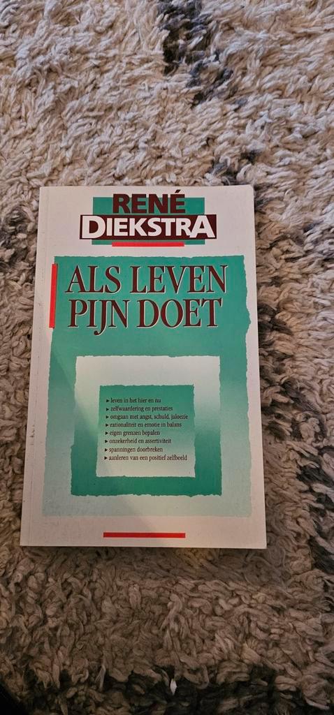 Als Leven Pijn Doet - René Diekstra, Boeken, Psychologie, Gelezen, Overige onderwerpen, Ophalen of Verzenden