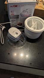 Clatronic Ijsmachine ICM 3764, Witgoed en Apparatuur, IJsmachines, Ophalen of Verzenden, Gebruikt, Zelfvriezend