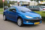 Peugeot 206 CC 2.0-16V QUICKSILVER/CLIMA AIRCO/LM-VELGEN/LED, Auto's, 136 pk, Gebruikt, Zwart, 4 cilinders