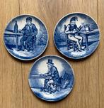 3 schoteltjes Royal Sphinx Holland by Boch Delfts Blauw, Antiek en Kunst, Ophalen of Verzenden