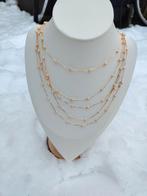 extra lange ketting, Sieraden, Tassen en Uiterlijk, Kettingen, Ophalen of Verzenden, Nieuw, Goud, Zilver