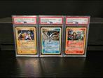 Pokemon gold star trio PSA 9 - raikou, suicune, entei, Ophalen of Verzenden, Zo goed als nieuw