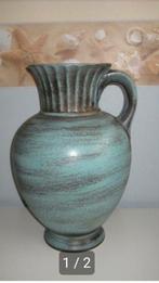 Germaanse vaas , kleur groen/goud, Antiek en Kunst, Ophalen