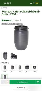 Voerton 120 liter te koop, Dieren en Toebehoren, Dierenvoeding, Ophalen of Verzenden, Overige soorten