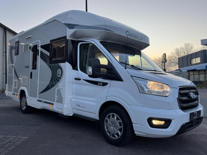 Chausson 640 TITANIUM- 170 PK AUTOMAAT- 2020- RUIMTE WONDER, Caravans en Kamperen, Campers, Bedrijf, tot en met 4, Half-integraal
