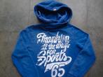 heren hoodie Franklin Marshall - maat L, Maat 52/54 (L), Blauw, Zo goed als nieuw, Franklin and Marshall