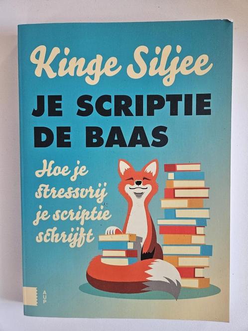 Kinge Siljee - Je scriptie de baas, Boeken, Studieboeken en Cursussen, Zo goed als nieuw, HBO, Alpha, Ophalen of Verzenden