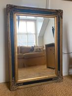 Klassieke spiegel zwart met goud, 75 tot 100 cm, 100 tot 150 cm, Zo goed als nieuw, Ophalen