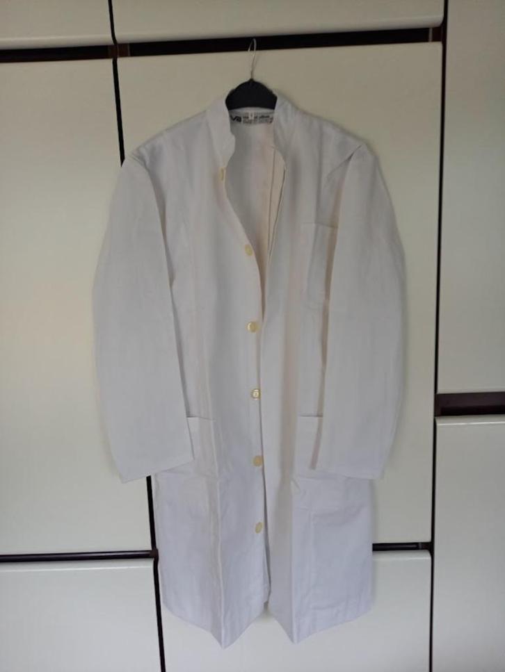 stofjas wit heren, praktijkjas wit, labojas, Kleding | Heren, Heren-kledingpakketten, Nieuw, Maat 48/50 (M), Ophalen of Verzenden