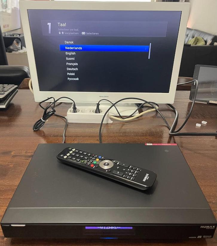 HUMAX iHDR-5200C 500GB HDD 02, Audio, Tv en Foto, Decoders en Harddiskrecorders, Gebruikt, Decoder, Ophalen of Verzenden