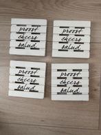 Riviera Maison onderzetters. Zgn pallets. 4 stuks, Huis en Inrichting, Woonaccessoires | Onderzetters, Ophalen, Zo goed als nieuw