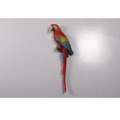 Parrot Scarlet Macaw 100 cm – Papegaai beeld, Verzamelen, Dierenverzamelingen, Nieuw, Ophalen