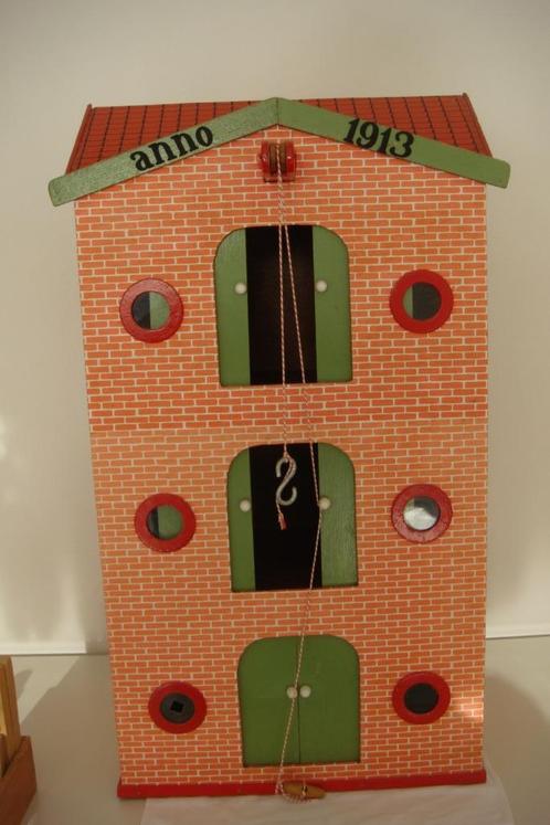 Pakhuis van hout Anno 1913, Kinderen en Baby's, Speelgoed | Houten speelgoed, Gebruikt, Overige typen, Ophalen