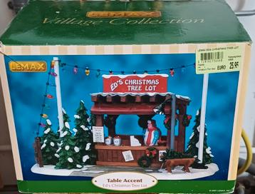 Ed's christmas tree lot lemax retired  beschikbaar voor biedingen