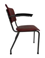 Vintage stoel gispen jaren 60 bakeliet armleuning design, Gebruikt, Bruin, Vintage, Eén