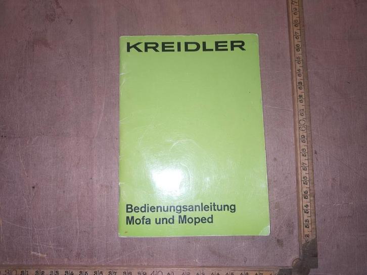 Kreidler Mf, Mp Handleiding, Fietsen en Brommers, Handleidingen en Instructieboekjes, Gebruikt, Ophalen of Verzenden
