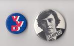 Oude VVD buttons Ed Nijpels Logo, Gebruikt, Verzenden, Overige onderwerpen