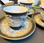 Japans draken servies, 3 kopjes, Antiek en Kunst, Ophalen of Verzenden