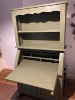 Vintage Secretaire - Opgeknapt, Ophalen, Met plank(en), Gebruikt, Eikenhout