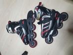 Crazy Creek skates Abec 3 mt 33 t/m36, Ophalen of Verzenden, Verstelbaar, Gebruikt