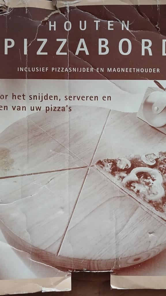 Pizzabord houten, Ophalen of Verzenden, Hout