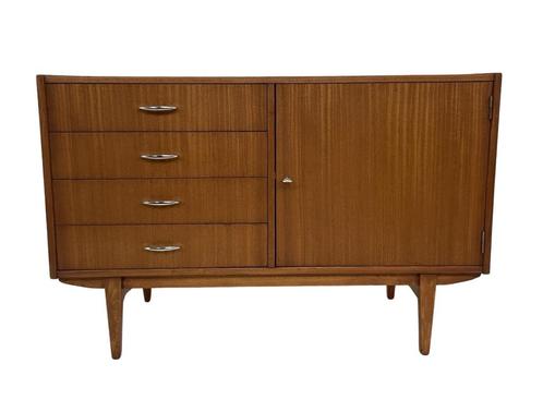 Vintage Dressoir Tv Badkamermeubel Jaren 60 70 Retro, Huis en Inrichting, Kasten | Dressoirs, Met lade(s), Met deur(en), Met plank(en)