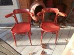 2 stoelen, Twee, Gebruikt, Ophalen, Rood