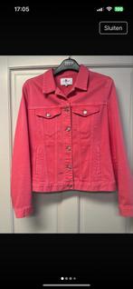 Roze 7 For All Mankind Jeans Jasje - Maat L, Kleding | Dames, Maat 42/44 (L), Ophalen of Verzenden, Zo goed als nieuw, Jasje