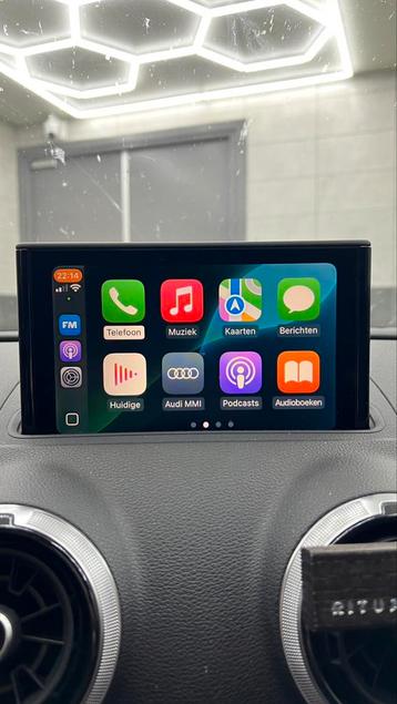 Apple CarPlay & Android Auto Audi A3 inbouw orgineel  beschikbaar voor biedingen