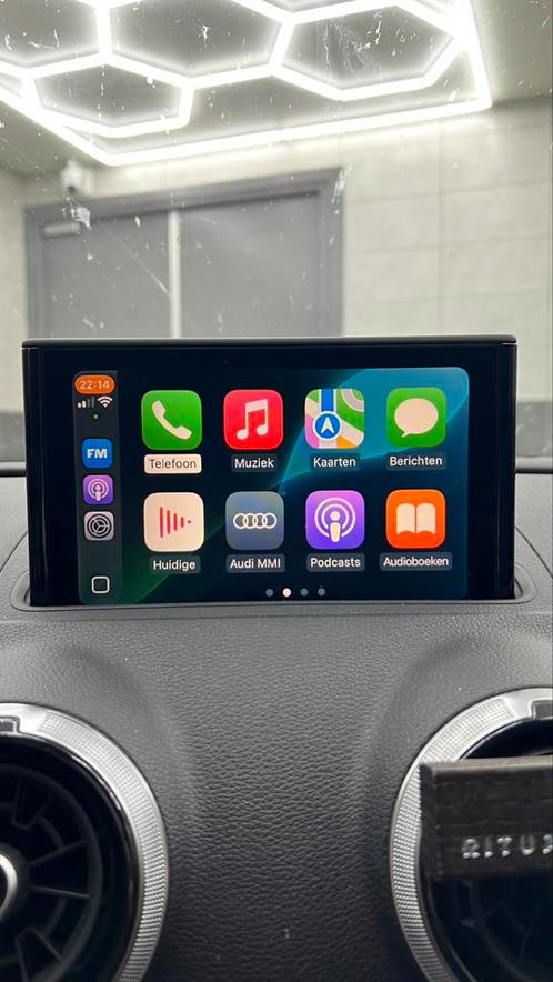 Apple CarPlay & Android Auto Audi A3 inbouw orgineel, Auto diversen, Autonavigatie, Ophalen