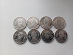 Setje KNVB voetbalmunten, Postzegels en Munten, Munten | Nederland, Ophalen of Verzenden, Koningin Beatrix, Overige waardes, Setje
