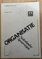 Organisatie plan NS 1982, Ophalen of Verzenden, Gebruikt, Trein, Boek of Tijdschrift