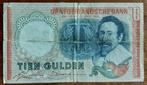 10 gulden 1953 Hugo de Groot, Postzegels en Munten, Bankbiljetten | Nederland, Los biljet, 10 gulden, Verzenden