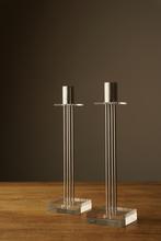 Vintage Candle Holders by Studio Ten Eick,1989 Setof2), Ophalen of Verzenden, Zo goed als nieuw, Minder dan 25 cm
